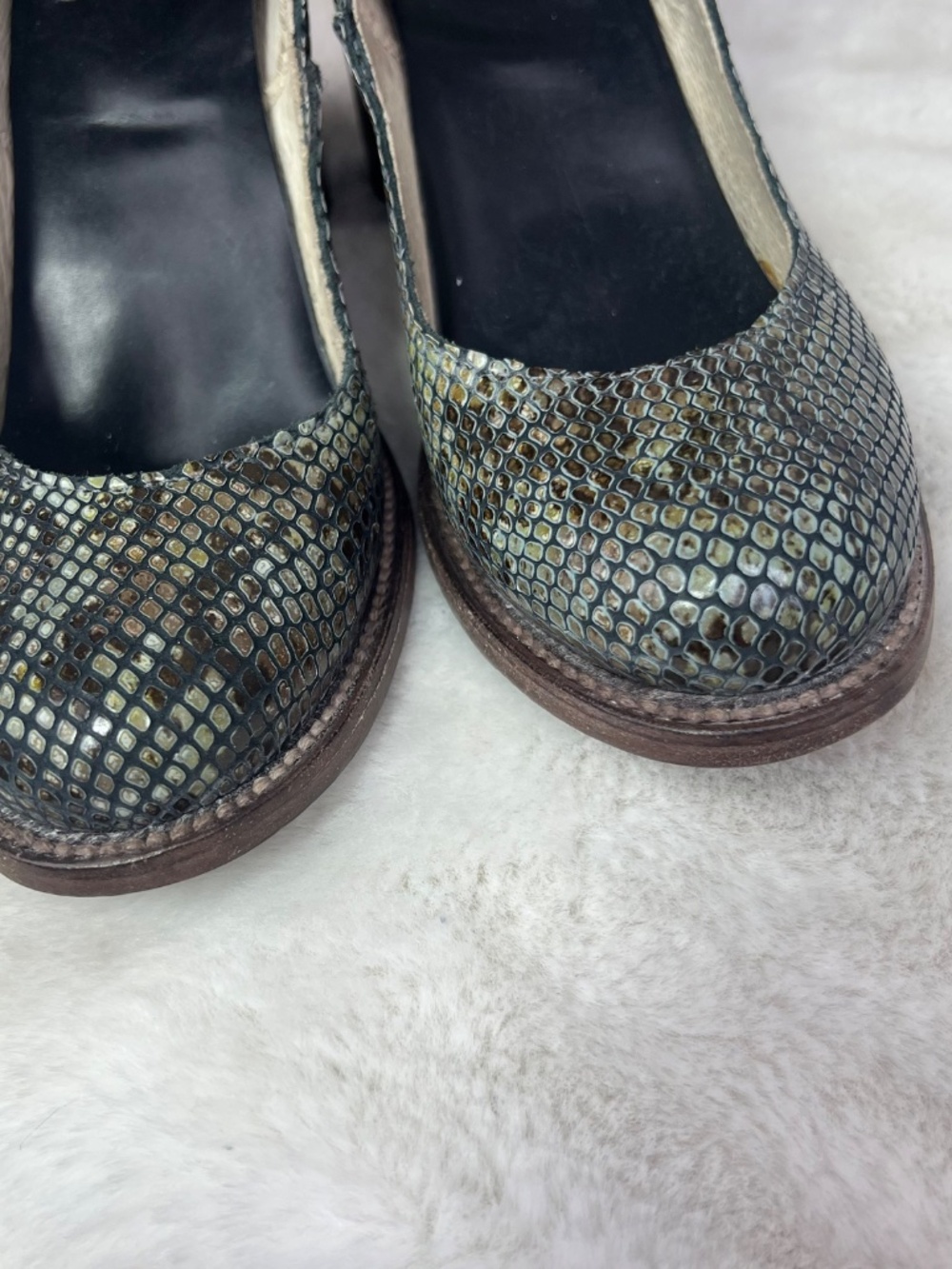 🚫🦅|•FREEBIRD BY STEVEN•| 'Randi' Pewter Snake Size 7-8 - Picture 9 of 14